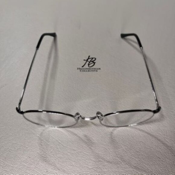 SPEKTRE P2 OPTICAL ROUND STAINLESS STEEL EYEGLASS FRAMES SILVER 50-20-135 NEW - Picture 8 of 16